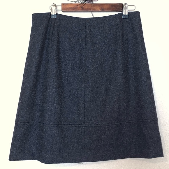 J.Crew wool grey skirt - Picture 3 of 8